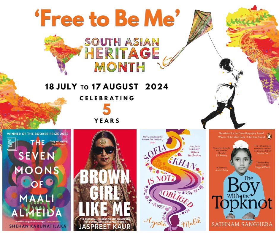 Library Service - Hampshire County Council (@hantslibraries) on Twitter photo 18 July - 17 August is #SouthAsianHeritageMonth. Celebrate, commemorate and educate with our selection of books from South Asian authors available on BorrowBox: hampshire.borrowbox.com/product-group/…
<a href="/behindthenetra/">Jaspreet Kaur</a> <a href="/DrPragyaAgarwal/">Prof. Pragya Agarwal mainly elsewhere now</a> <a href="/Sathnam/">Sathnam Sanghera</a> <a href="/mohsinzaidi_ldn/">Mohsin Zaidi</a> <a href="/poornabell/">Poorna Bell</a> <a href="/kavpuri/">Kavita Puri</a> <a href="/Sonali_Dev/">So-positively Dev</a> 18 July - 17 August is #SouthAsianHeritageMonth. Celebrate, commemorate and educate with our selection of books from South Asian authors available on BorrowBox: hampshire.borrowbox.com/product-group/…
<a href="/behindthenetra/">Jaspreet Kaur</a> <a href="/DrPragyaAgarwal/">Prof. Pragya Agarwal mainly elsewhere now</a> <a href="/Sathnam/">Sathnam Sanghera</a> <a href="/mohsinzaidi_ldn/">Mohsin Zaidi</a> <a href="/poornabell/">Poorna Bell</a> <a href="/kavpuri/">Kavita Puri</a> <a href="/Sonali_Dev/">So-positively Dev</a>