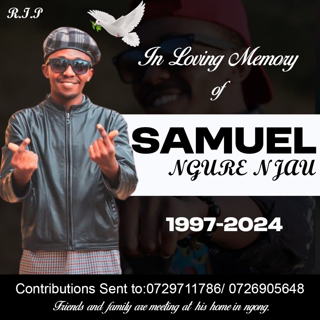 officiallyhuru's tweet image. We need #JusticeForSam 
Sam Ngure Did Not Die From An Accident.
Sam Was Murdered and the inconsistency in the police and morgue reports points to cover up

The Last Tracked Address was in CBD but His Body was reportedly found in Langata.