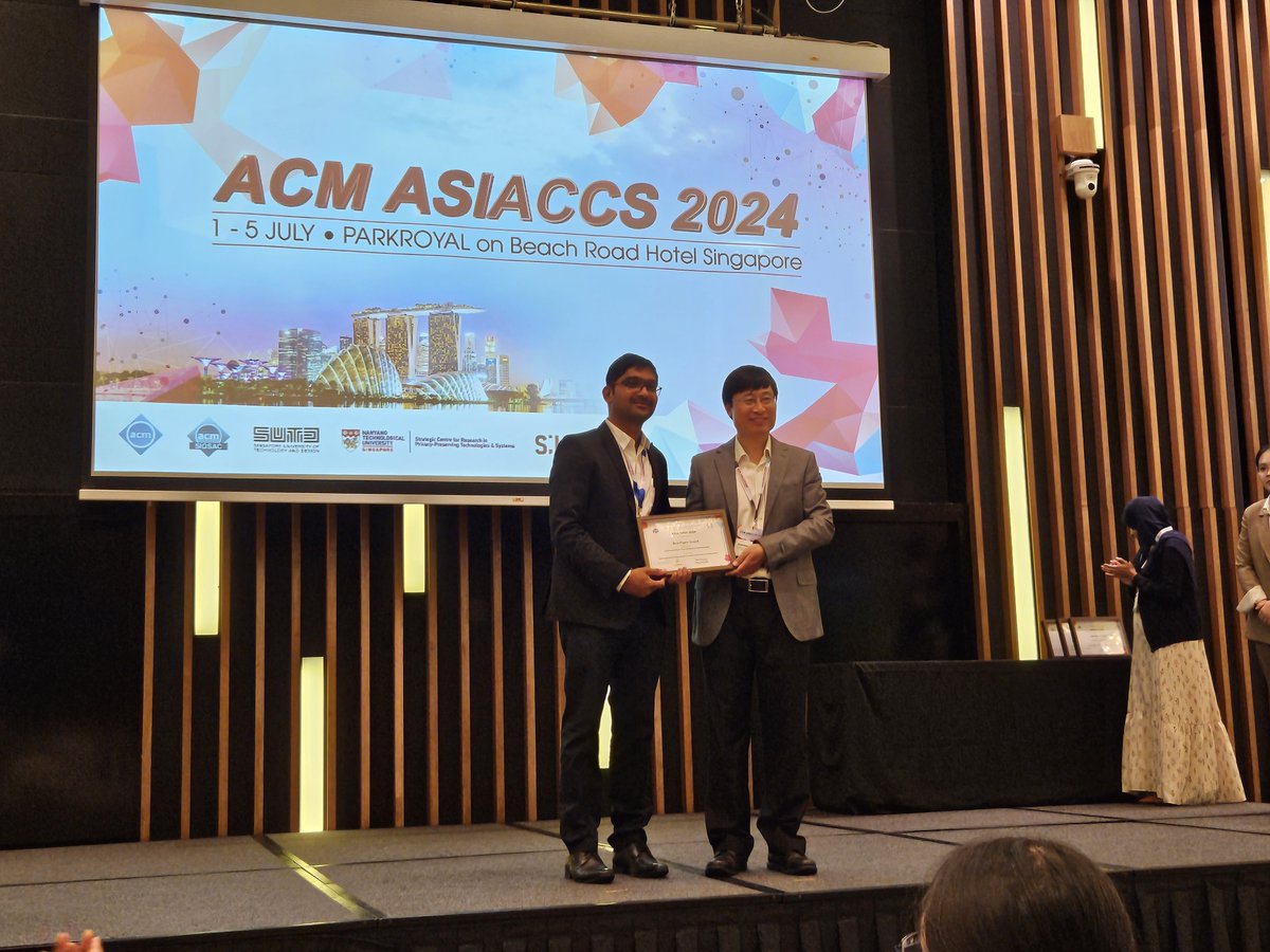 BristolCyberSec's tweet image. Congratulations to Mathuros Kornkamon, Sarad Venugopalan, and @sridhar933 for winning Best Paper Award at the 10th ACM Cyber-Physical System Security Workshop at @ASIACCS2024 for “WaXAI: Explainable Anomaly Detection in Industrial Control Systems and Water Systems.” #asiaccs