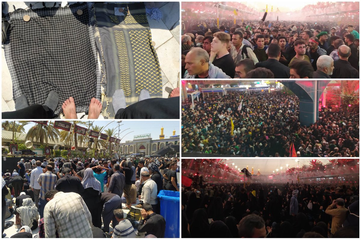 جدا از بحث های س.یاسی حسین است که همه ی مارا گرد خودش جمع می کند ...وحدت شیعه حسین است و کربلا
#حب_الحسین_یجمعنا 
#مردم_حسینی