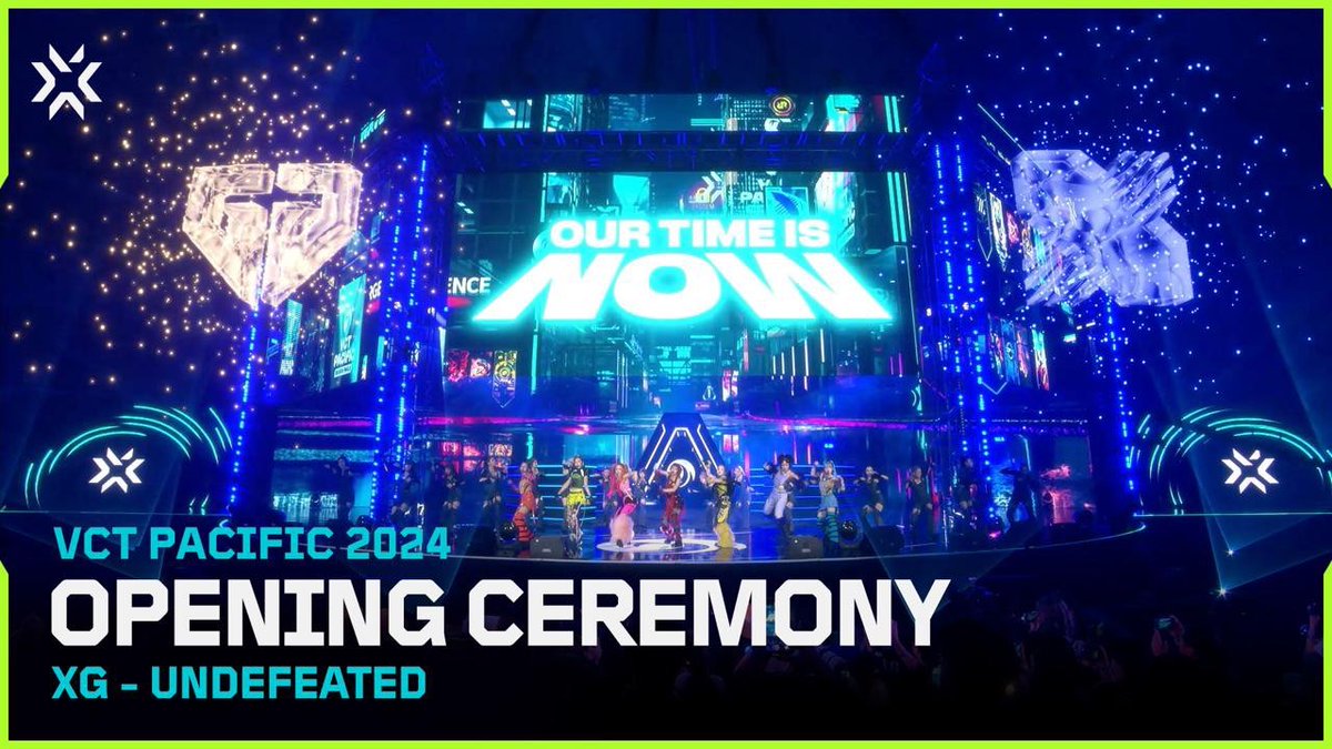 VCT PACIFIC 2024 Opening Ceremony Performance // XG - UNDEFEATED

🎥youtube.com/watch?v=c5GGvN…

<a href="/vctpacific/">VCT Pacific</a>
#XG #UNDEFEATED 
#XG_UNDEFEATED
#VCTPacific