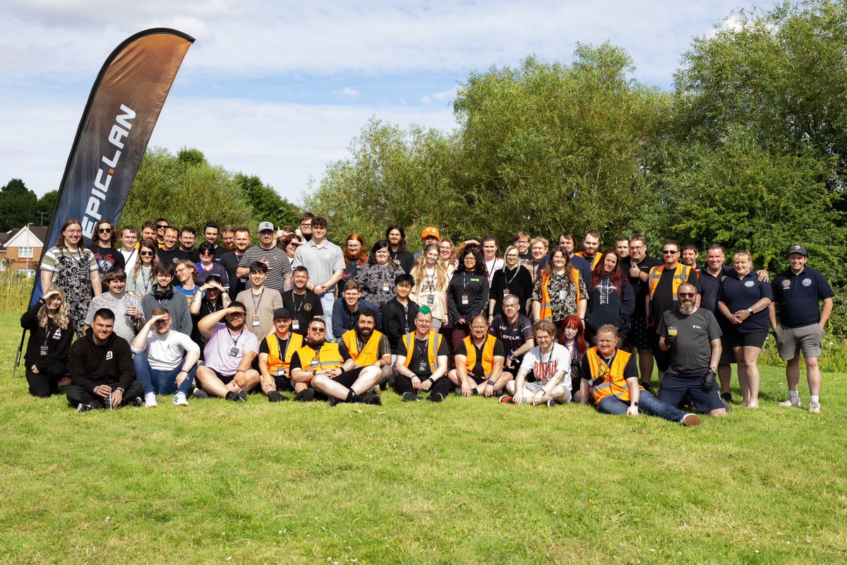 That’s #EPIC42 with <a href="/IntelUK/">Intel UK</a> done!

Huge thanks to this amazing bunch of people who made the event happen and to all of you for continuing to support the LAN.

See you back in Kettering this October for more!

<a href="/OverclockersUK/">Overclockers UK</a> | <a href="/ASUS_ROGUK/">ROG UK</a>