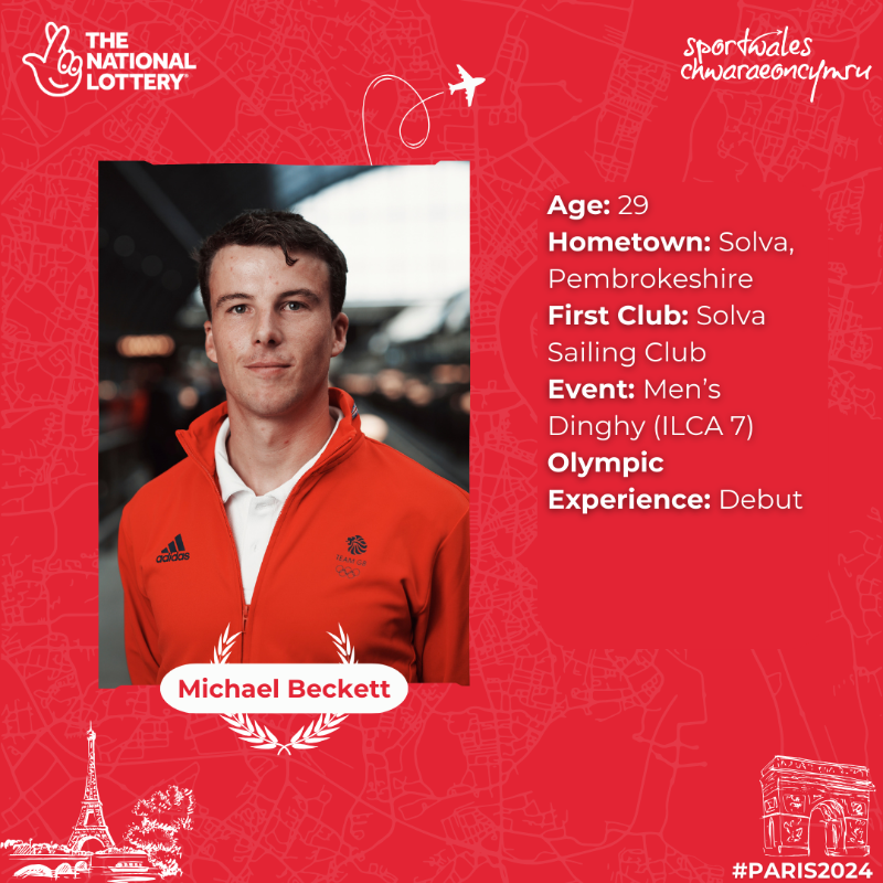 sportwales's tweet photo. ⛵ @chrisgrubegbr and @MickyBeckett are headed to #Paris2024 as part of Team GB's 14-strong sailing team. 

Chris is gearing up for his third Olympic Games, whilst Michael prepares for his Olympic debut. Pob lwc i'r ddau! 👏

Find out more 👇