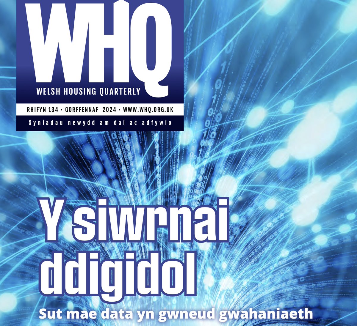 Mae'r WHQ newydd allan nawr, yn cynnwys:

- Sut mae data yn gwneud gwahaniaeth
- Beth nesaf wrth i ddatganoli gyrraedd ei 25?
- Etholiad y DU a thai yng Nghymru
- Mynd i'r afael â lleithder a llwydni

Ar gael nawr yn Gymraeg a Saesneg yn 

whq.org.uk/the-magazine/i…