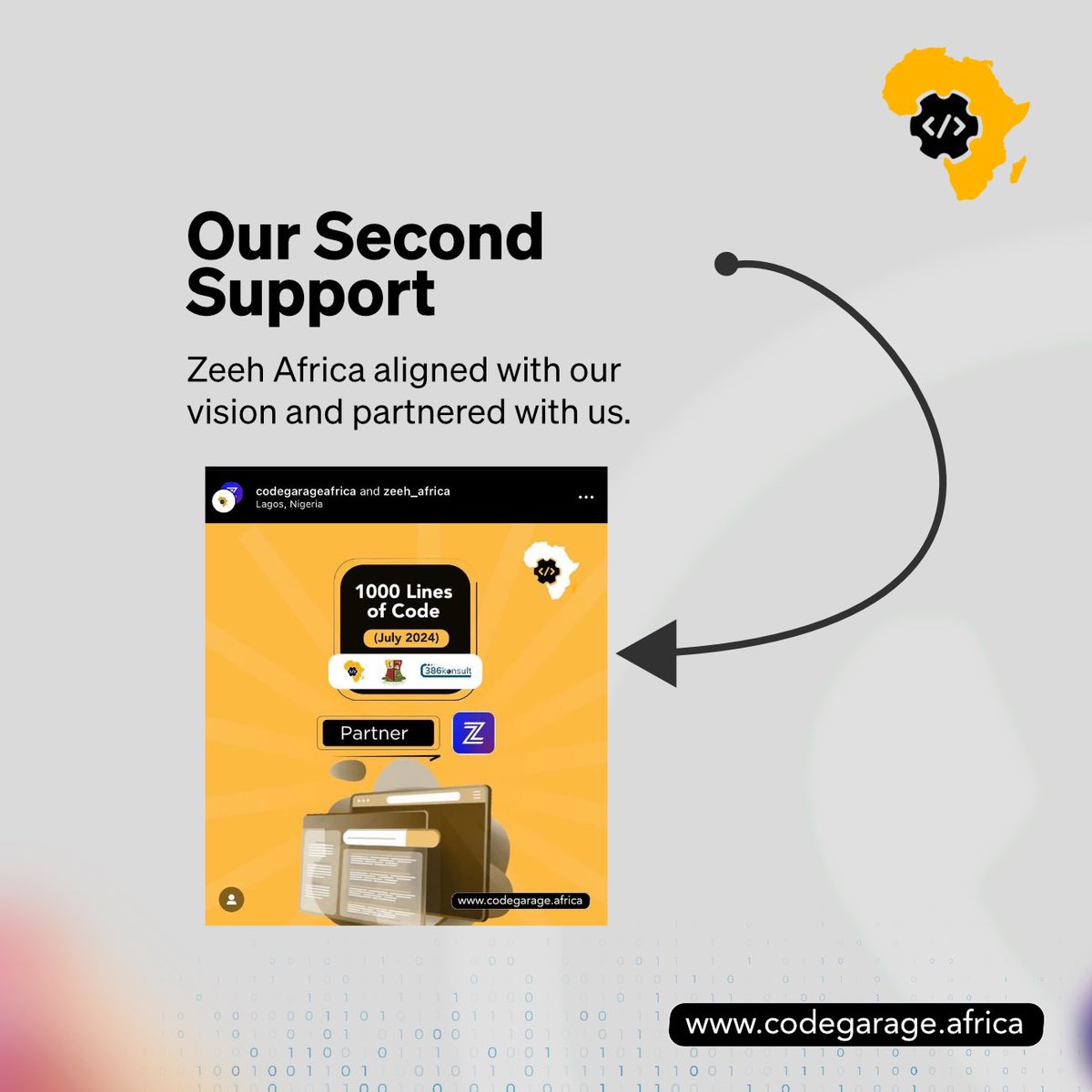 CodegarageA's tweet image. Relive the journey of 1000 Lines of Code, an initiative that empowered 1000 senior secondary schools and certified 784 senior secondary school students in Ibadan with coding skills!

#1000LinesOfCode #CodeGarageAfrica