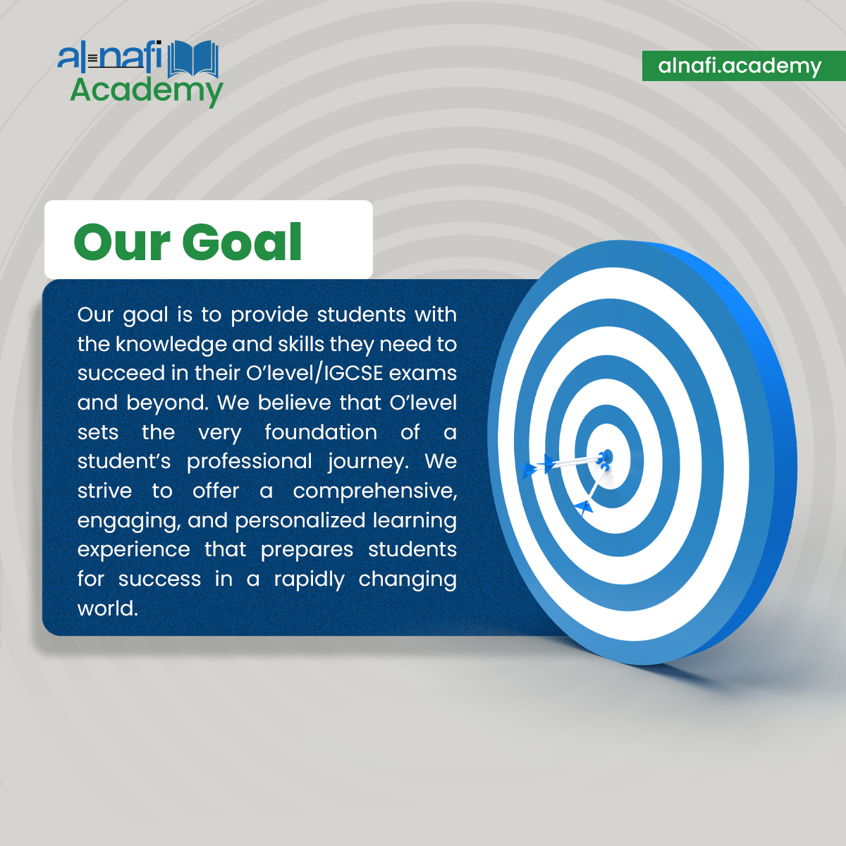 AcademyAlnafi's tweet image. 🎯 Aim High with Al Nafi! Our goal is to arm students with the skills and knowledge necessary for O&apos;Level/IGCSE success and beyond. Join us for a personalized learning journey that sets the foundation for a thriving professional future.
#AlNafiGoals #SuccessStartsHere #IGCSEPrep