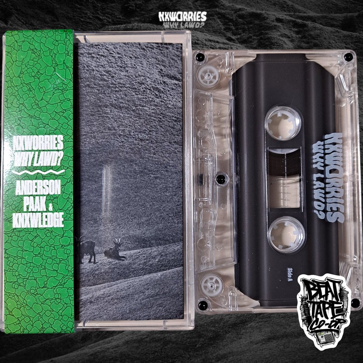 BeatTapeCo_Op's tweet photo. NxWorries - Why Lawd?
Released On: June 14, 2024
Bandcamp: https://t.co/l0quYaO958
#nxworries #andersonpaak #knxwledge #hiphop #soul #funk #cassette #tape #album #thundercat #snoopdogg #raekhalil #support #beattapecoop
Soul styler Anderson .Paak and loop beast Knxwledge. https://t.co/BrNOlhxFrT