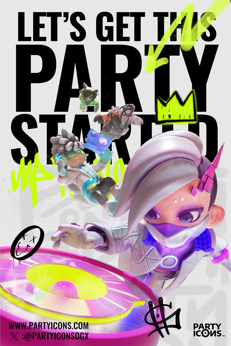 PARTY ICONS (@partyiconsogx) on Twitter photo Partnering with our frens @G7_DAO and <a href="/0xMantle/">Mantle Network</a> to offer Partyverse visitors access to a 2 Million $MNT Prize Pool! 💸🎉
🚀 Ahead of our CB1 next month, get familiar with our ecosystem by completing quests at app.game7.io
Party on! 🎊🎮✨ Partnering with our frens @G7_DAO and <a href="/0xMantle/">Mantle Network</a> to offer Partyverse visitors access to a 2 Million $MNT Prize Pool! 💸🎉
🚀 Ahead of our CB1 next month, get familiar with our ecosystem by completing quests at app.game7.io
Party on! 🎊🎮✨