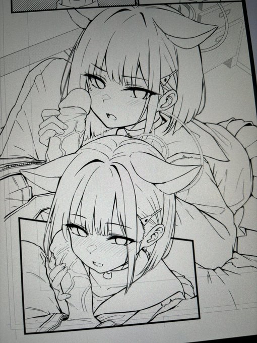 時間なさすぎてラフとペン入れを同時にやってるけど、なかなか悪くない🤔 