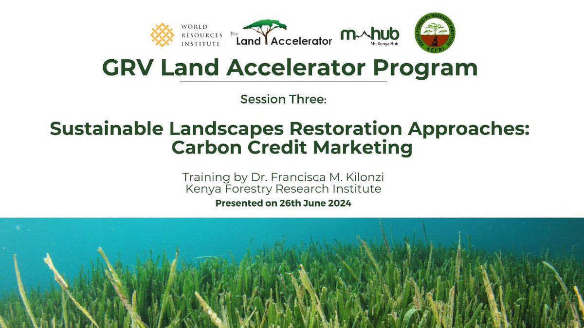 MtKenyaHub_'s tweet photo. Update: Progress with the #LandAccelerator Program and our Great Rift Valley cohorts;

We've conducted 5 virtual trainings with Kenyan agri-enterprises, covering topics like Plant Diseases Research and Carbon Credit Marketing for sustainable landscape restoration

@restoreforward https://t.co/LVjoeI66LJ