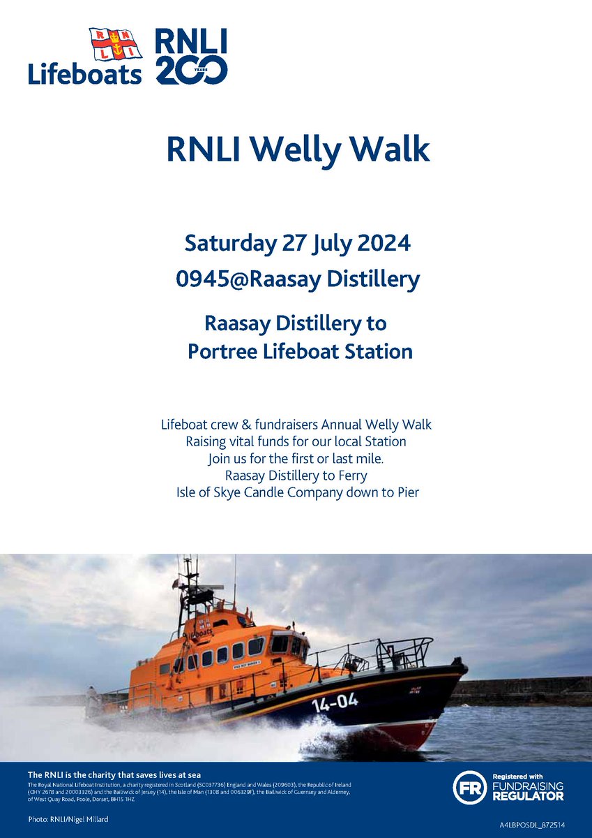 Portree Lifeboat Fundraisers (Skye & Raasay) (@portreeskye) on Twitter photo 