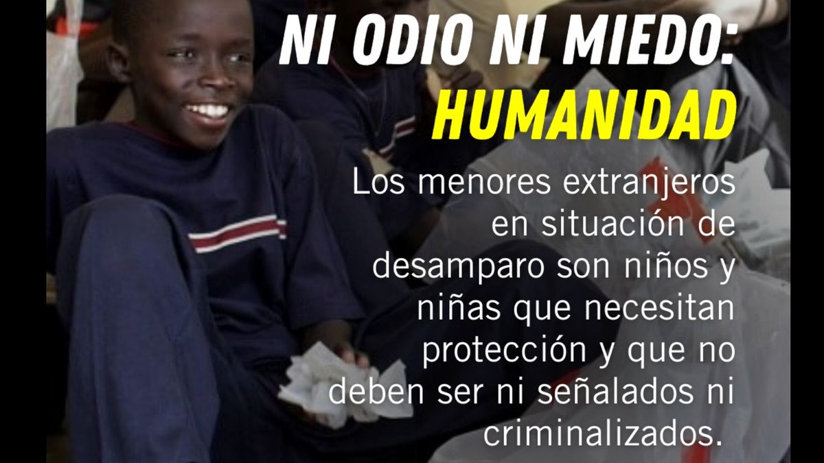 Mañana martes se debatirá en <a href="/Congreso_Es/">Congreso</a>  una reforma de la Ley de Extranjería para establecer un reparto de la responsabilidad en la acogida de menores migrantes no acompañados. Recordamos que es imperativo garantizar una #AcogidaDigna de niños, niñas y adolescentes migrantes.