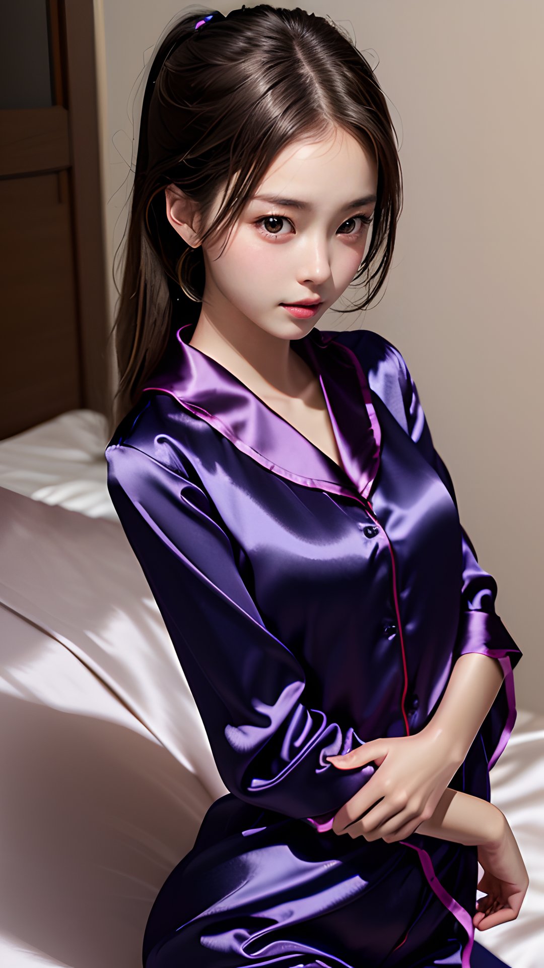 サテン フェチ 