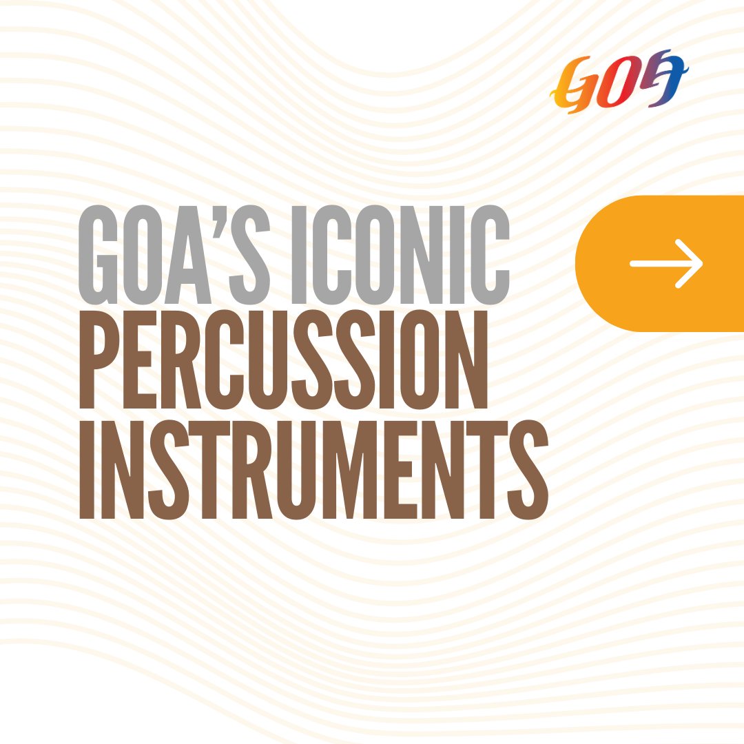 TourismGoa's tweet photo. Dive into the rhythmic heart of #Goa with our traditional percussion instruments! Let’s celebrate the deep beats of the #ghumot and #shamel to the vibrant energy of the #dhol and #Mridanga - the traditional instruments that bring our festivals and dances to life. https://t.co/YmCr0ZK8nj