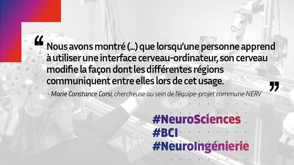 inria_paris's tweet image. 📚 #ÉtéLecture | Comment améliorer la performance des #InterfacesCerveauMachine permettant de contrôler un ordinateur ou une prothèse par la pensée ? Faire avancer la #NeuroIngénierie, telle est la raison d&apos;être de l&apos;équipe-projet commune NERV 🧠🦾!
inria.fr/fr/nerv-lab-in…
