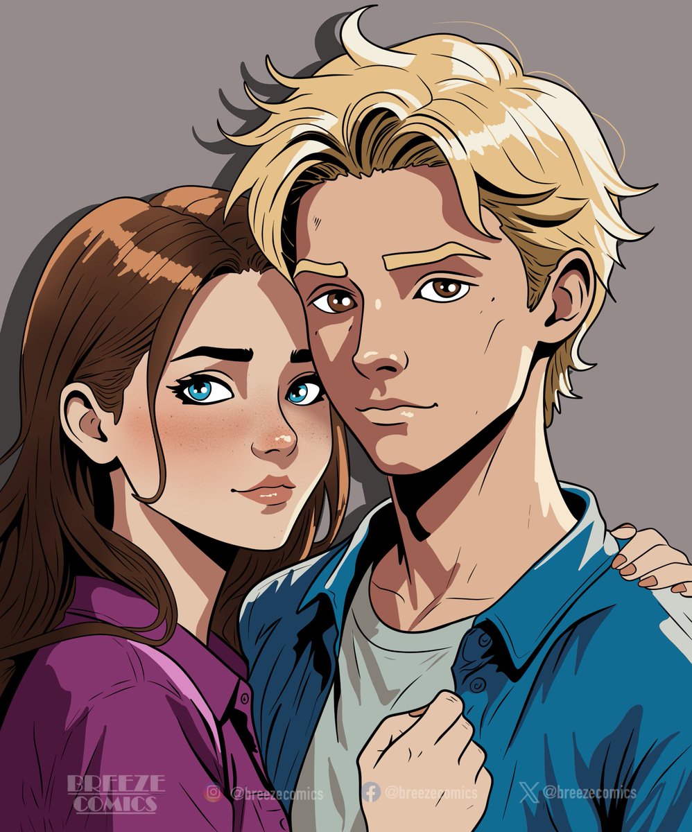 Alex and Sabina…#alexrider #comicart #comicartist #fanart