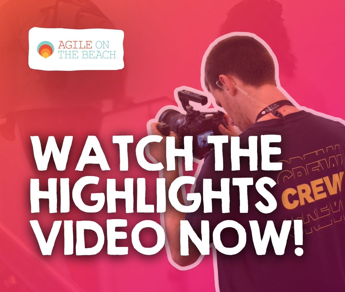 🎥✨ Relive the magic of Agile on the Beach 2024! Our highlights video is now live, capturing the best moments from insightful keynotes to fun beach socials. 🌊🚀

👉 Watch now: ow.ly/NGuq50SGAxW

Like, share, and subscribe for more! See you next year! #AOTB2024
