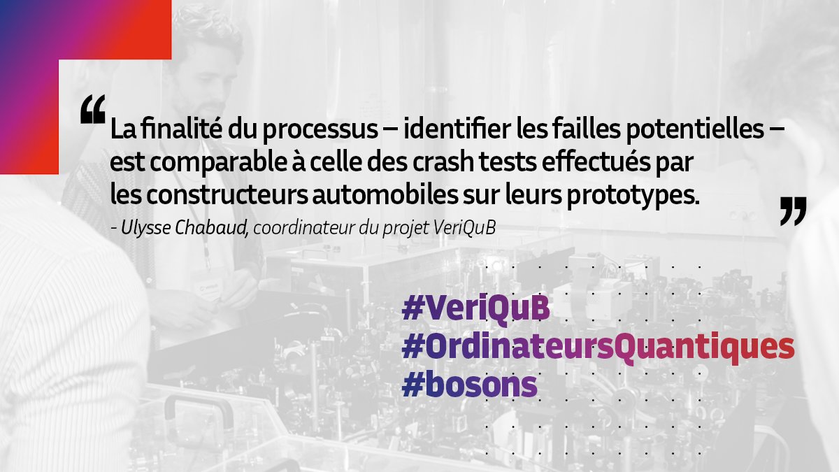 inria_paris's tweet image. 📚 #ÉtéLecture | ☀ Cet été retrouvez tout ce qui a fait notre actualité scientifique 2023/2024.
Aujourd’hui, place à #VeriQuB, projet coordonné par @UlysseChabaud. Son objectif ? garantir la fiabilité des #OrdinateursQuantiques basés sur les #bosons.
inria.fr/fr/veriqub-par…