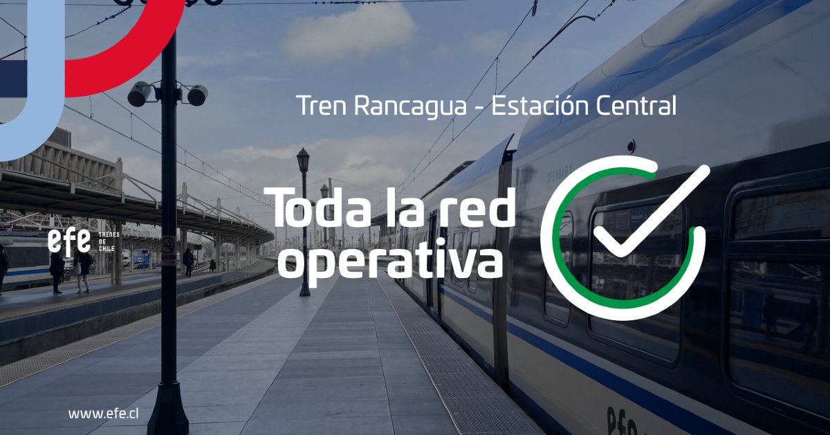 Tren Rancagua - Estación Central tweet media