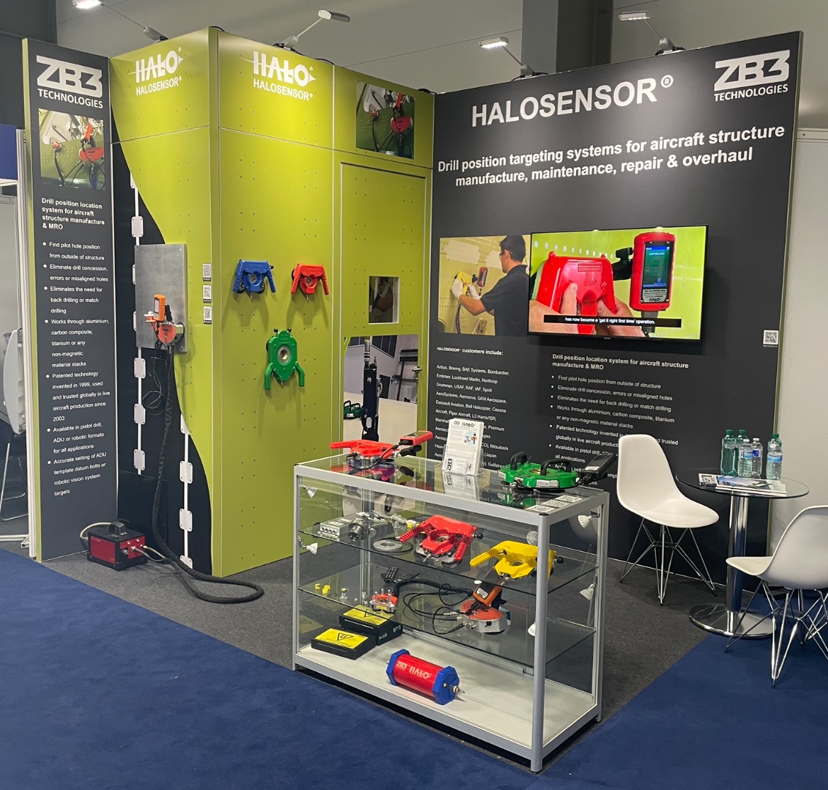 HALOSENSOR's tweet image. Day 1 of @FIAFarnborough, we look forward to seeing you at stand 1560 for demo of our latest #HALOSENSOR technologies #FIA2024 #ZB3