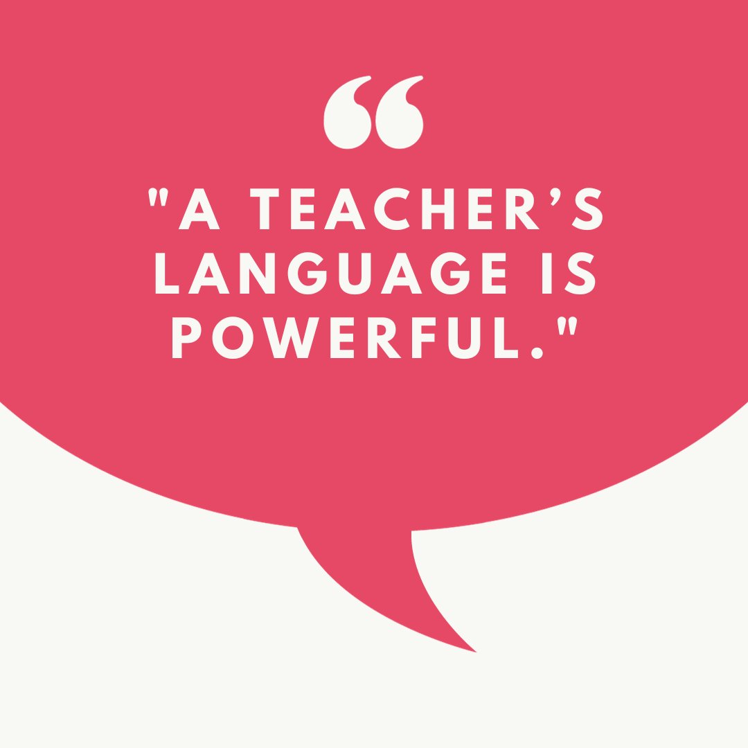 TWUEducation's tweet photo. The language teachers use is powerful enough to change behavior without force (Johnston, 2004). @TWULitandLearn #TWULitandLearn #ReaderResponse Contributed by @rcastro6twu https://t.co/5XVzjVw9Yq