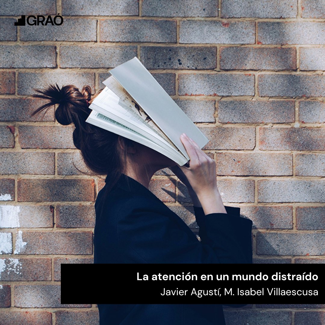 EditorialGrao's tweet photo. @orientatic @mabelvillaescus 💬 "Comprender cómo funciona y cómo nos distraemos, así como las complejidades de la era digital puede ayudar a desarrollar estrategias efectivas para mejorar la capacidad de #atención y promover el éxito académico."

✍️ @orientatic @mabelvillaescus

📖 👉 https://t.co/Zh6Fcxi1eB https://t.co/hf9WTnnl6z