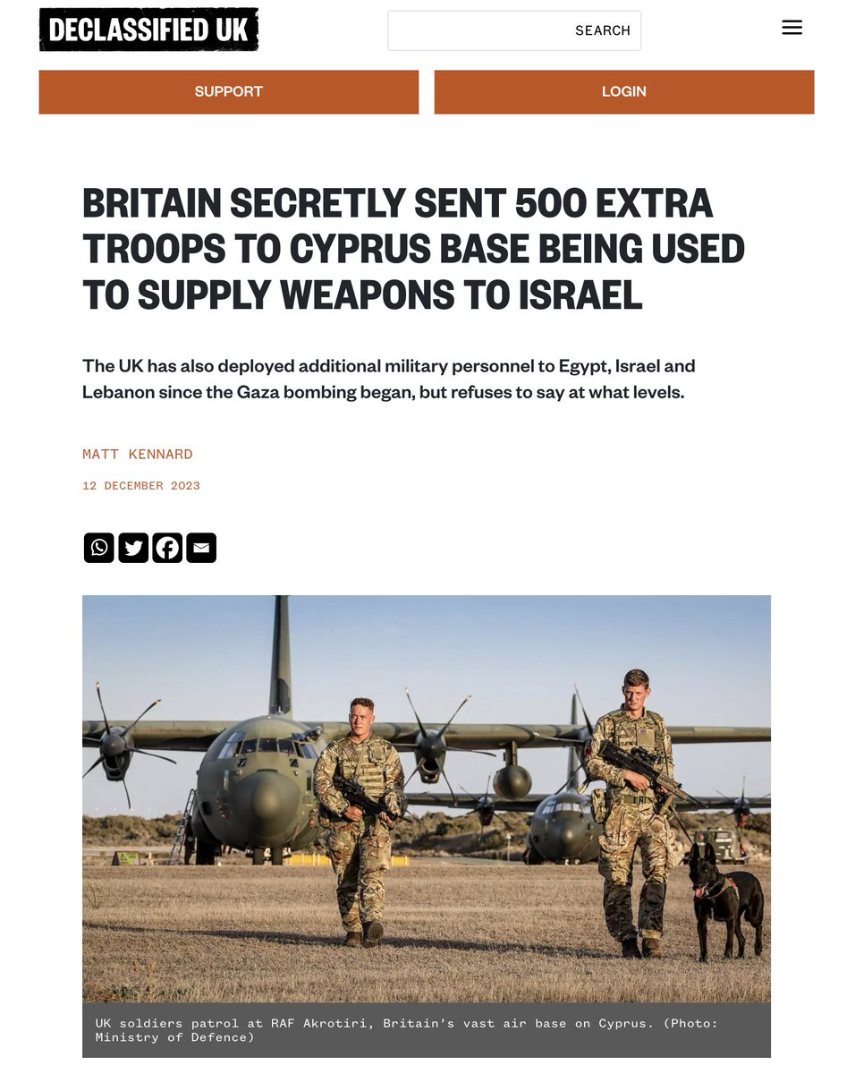 I revealed this in December.

It's still never been mentioned in a British newspaper.

Why?