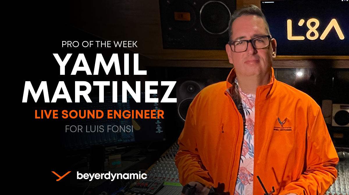 beyerdynamic's tweet image. Meet @YamilMartinez, our #PROoftheweek: &quot;I can recommend the beyerdynamic DT 700 PRO X studio headphones. I use it in combination with Orlando FL recording Studios. The king arrived late, but arrived!&quot; 🎶🎧️ #beyerdynamic