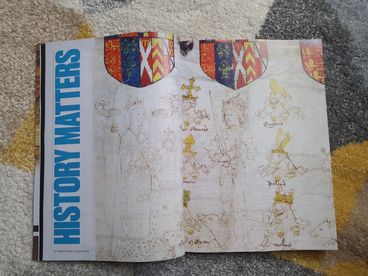 LFlannigan17's tweet photo. Delighted to appear in this month's issue of @HistoryToday, writing about Richard III and the wider context of royal justice in late medieval and Tudor England! https://t.co/XGnBAI4XLu