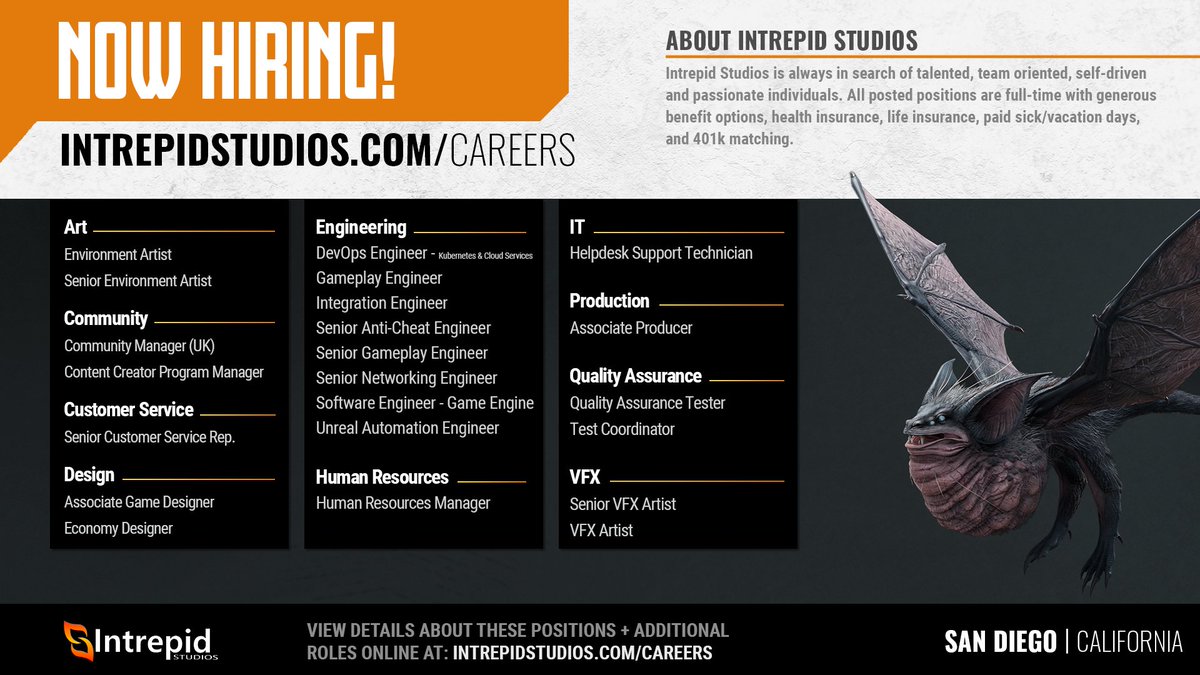 AshesofCreation's tweet photo. 👨‍🍳 We just cooked up some fresh job postings! 
https://t.co/brndPHcIau 

🔗See something that appeals to you? Apply today! https://t.co/yLtMyzBSS6
