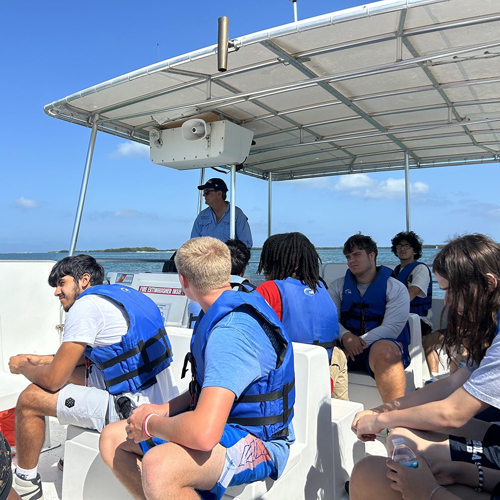Abletrust's tweet photo. The Tampa Bay Watch excursion was an outstanding 2022-23 highlight for Pinellas County's #FloridaHSHT students! Great opportunity to learn about careers in the field of marine conservation and more--and to take to the water as well! @ServiceSource1 #inclusiveflorida https://t.co/WQeJcCmc7e