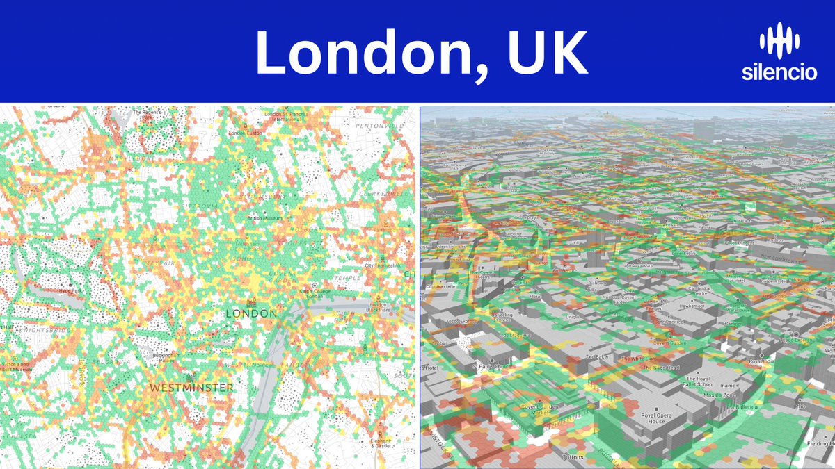 silencioNetwork's tweet photo. New York, Singapore, Taipei, London 👀

With over 290k Silencians measuring Noise worldwide, there are several megacities in which we already have a massive database!

Which city should we display next? Let us know in the replies 👇 https://t.co/auXWYOQod6