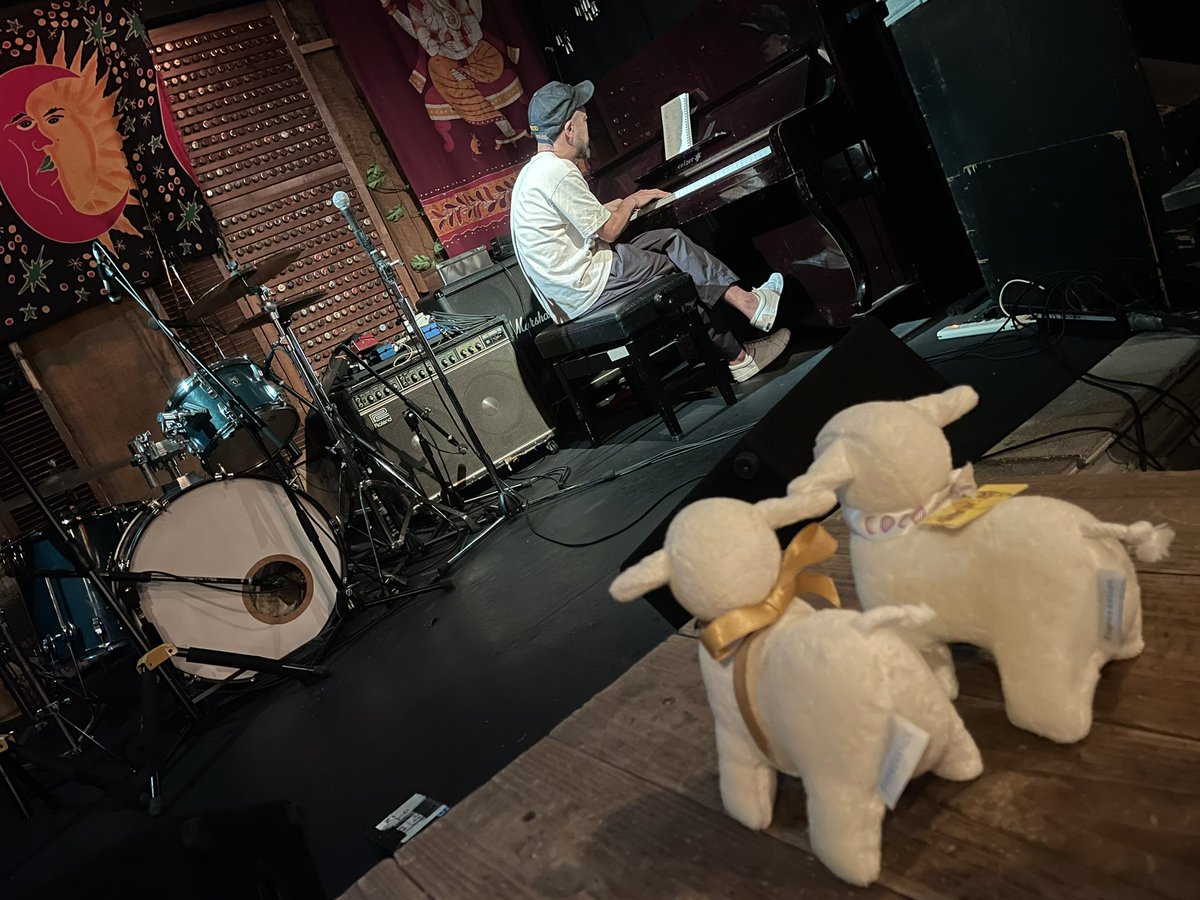aoinky's tweet photo. 20240722ネガポジ28周年!
🐑私的第二夜
#Yatchi
#フラフープス
#月想 4人の予定がDUO
#本日禁煙 #阪急遅延 #ぬい仲間 https://t.co/eoEBsiEQyM
