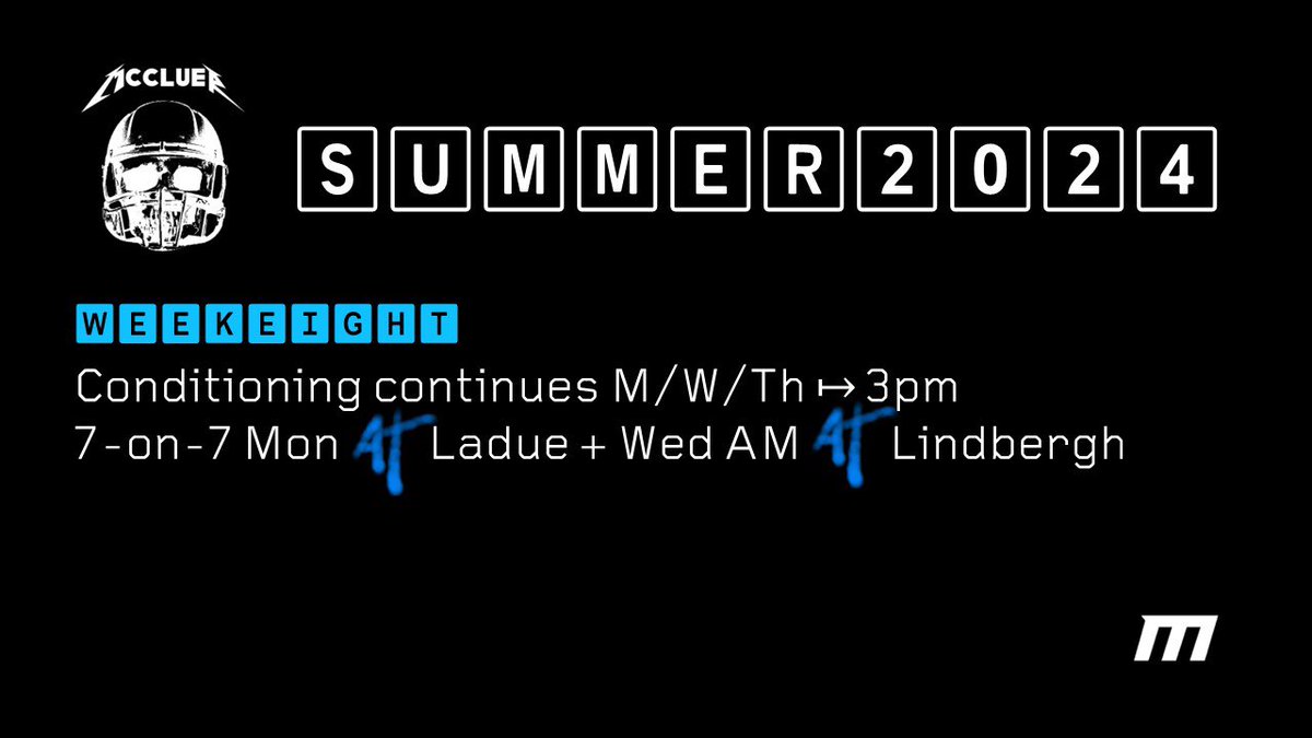 McCluer_FB's tweet image. Just two weeks left to prepare the mind, body and soul before another dead period and the official start of fall practice!

#2A24 #PlayTheHand | #fHw