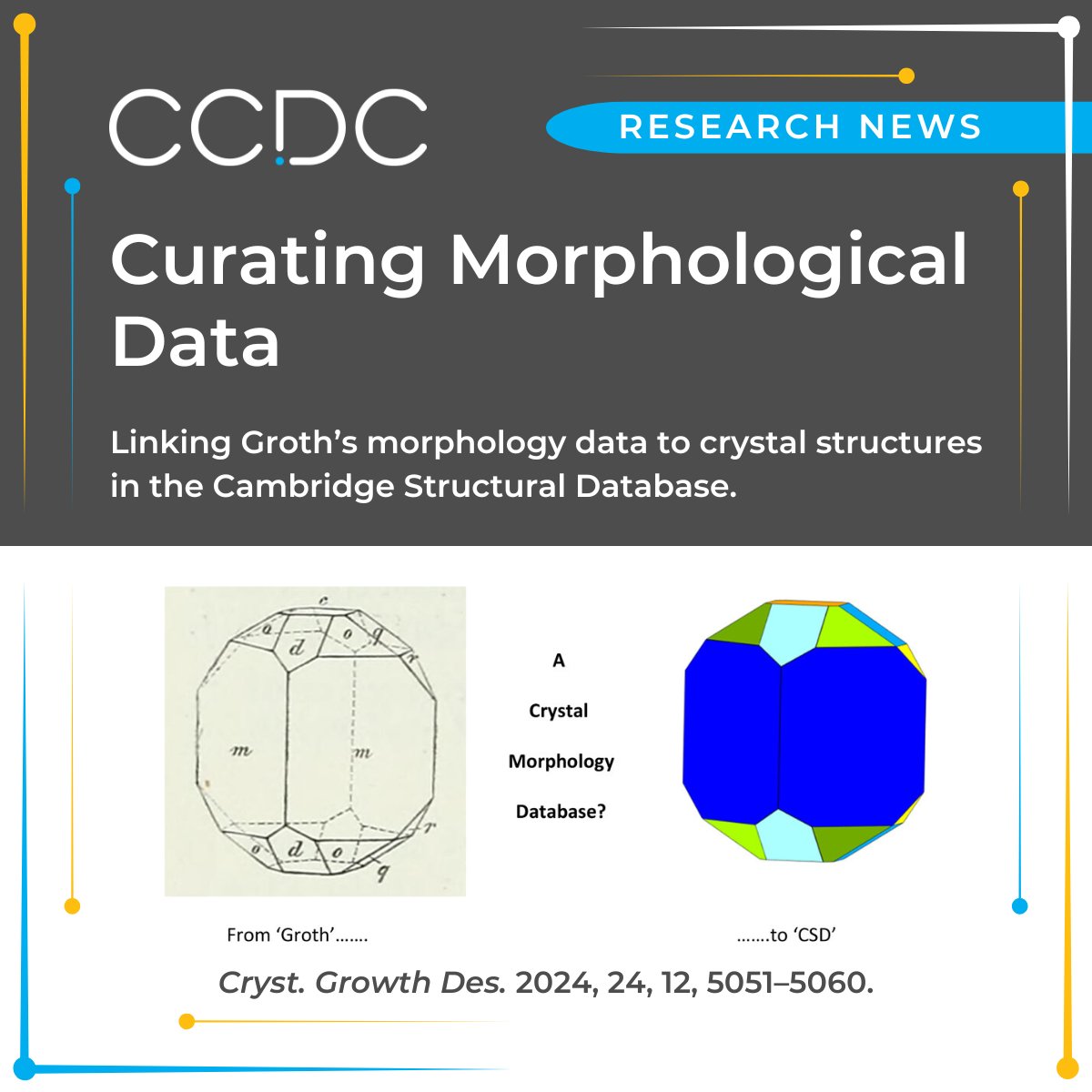 ccdc_cambridge's tweet photo. 💡This work by @SetonLinda and Simon Black reports a systematic approach that could be used to match entries from the compendium of P. von Groth, which contains over 2000 experimental #morphologies, to the structures in the CSD.
🔗https://t.co/bz7YErAUde.
@CGD_ACS https://t.co/olzJYTGl92
