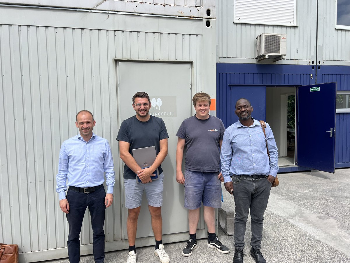 ApolloBuregyeya's tweet photo. The team at Resourefull cement laboratories in Ghent, Belgium, that helped us in validating our initial low carbon binder recipes from Ugandan clays and volcanic ashes. Alexander and I visited them today to catch up and align our resources for the next phase of development. https://t.co/Z56MLRH0E8