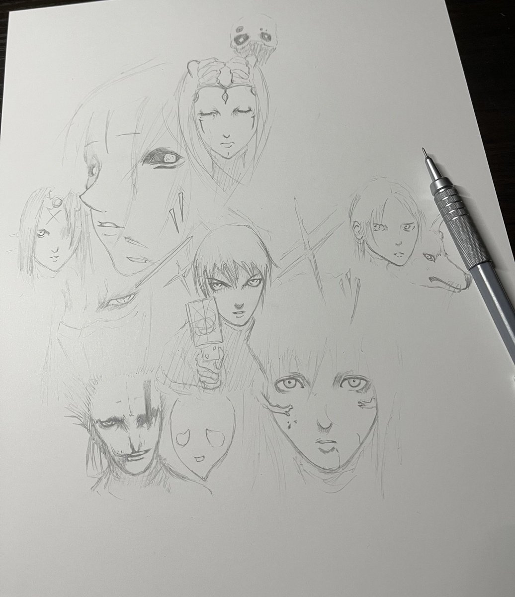 Bun_151113's tweet photo. 息抜きラクガキ
BLAME！詰め合わせ
 #イラスト  #BLAME https://t.co/ddPj1UR2Qi