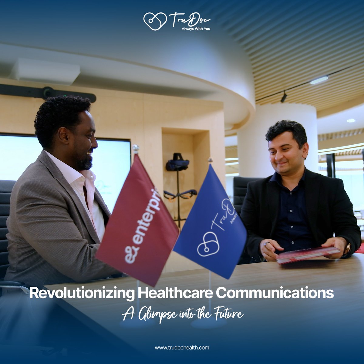 Today, we proudly announce our strategic partnership with e&amp; enterprise to implement the innovative NICE CXone platform. 

This collaboration marks a significant advancement in healthcare communication technology.  

Learn more: finance.yahoo.com/news/trudoc-jo…

#healthcare #PatientCare