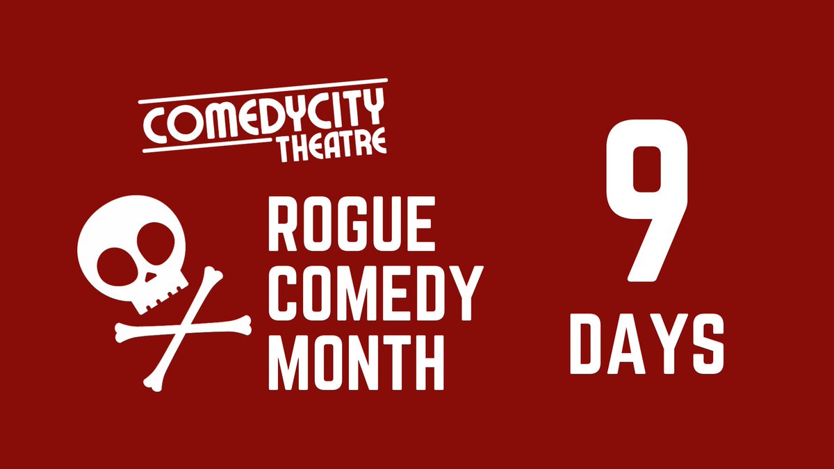 Rogue Comedy Month is just single digits away!

More info:  comedycity.net/rogue-comedy-m…