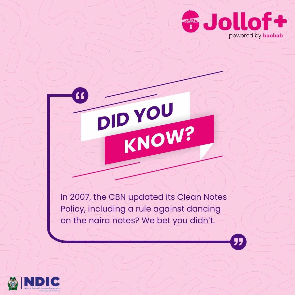 jollofplus_ng's tweet photo. Now you know that you can't dance on the Naira notes.
Follow us for more money info π―
#jollofplus_ng
#jollofplus #savings #money #monday #cbn #naira #moneytips https://t.co/YdePxZqRlE