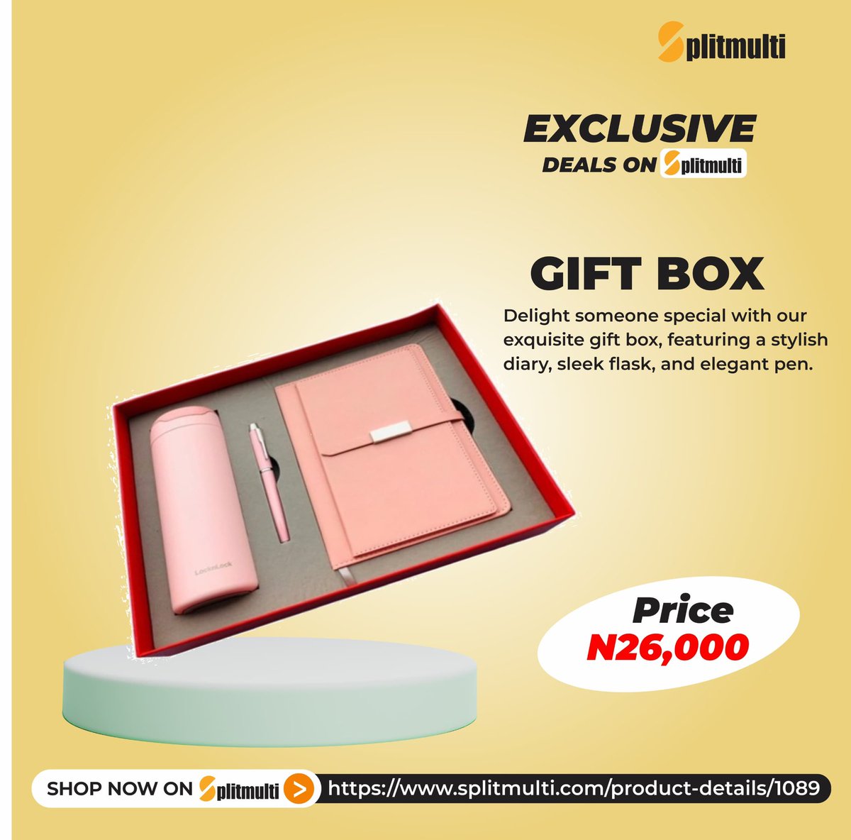 splitmulti_ng's tweet photo. Enjoy exclusive deals now on Splitmulti.
Shop this Gift box at https://t.co/7e1XuHwyEB
Tell a friend to tell another friend π.
#splitmulti
#leak #HouseOfTheDragon https://t.co/bhVcgDRfib
