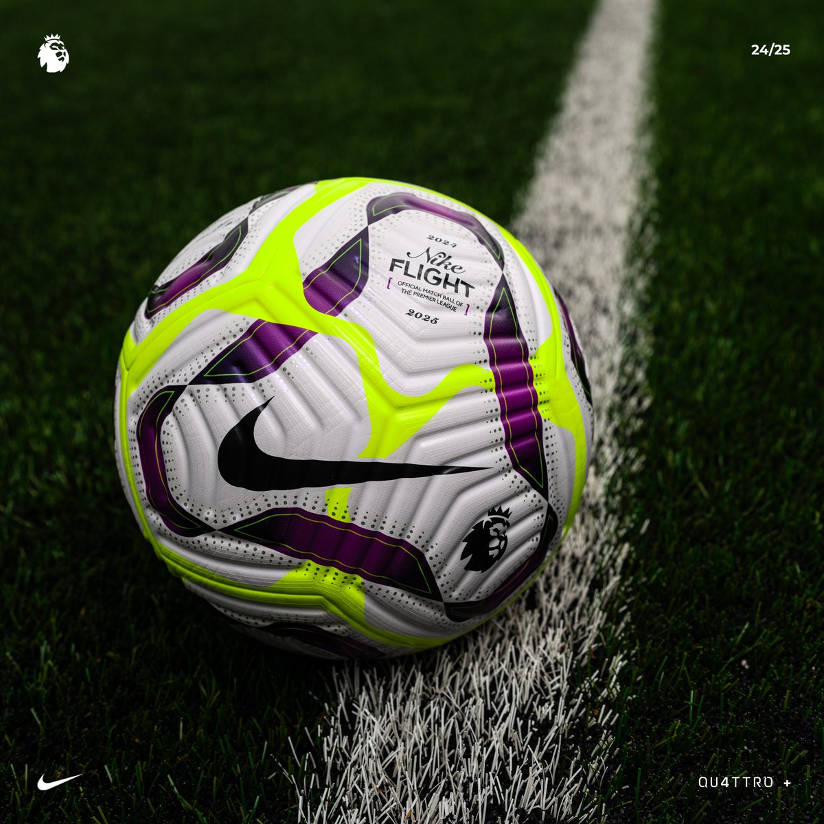 stehalliwell_'s tweet photo. I recently had the pleasure of capturing a range of assets of the new Nike Flight Premier League ball for the 24/25 season. 

@nikefootball @premierleague @quattrosg https://t.co/qDE2Jhr9xr