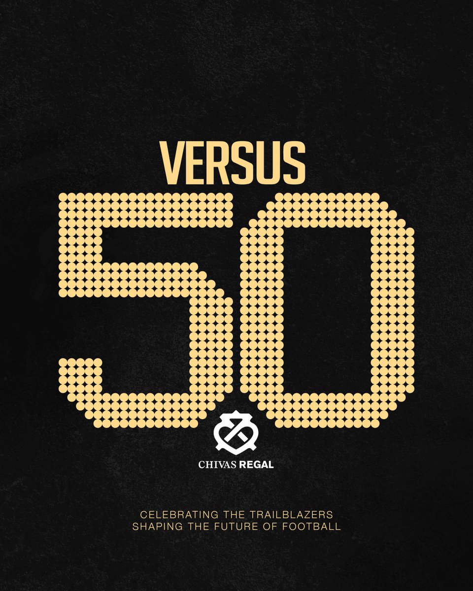 Introducing ‘VERSUS 50’ – a landmark celebration of the individuals rising up to shape new football culture – from VERSUS and <a href="/chivasregal/">Chivas Regal</a>.

Writers, photographers, content creators, campaigners, musicians, players, and much more.

Submit your nominees: bit.ly/VERSUS50