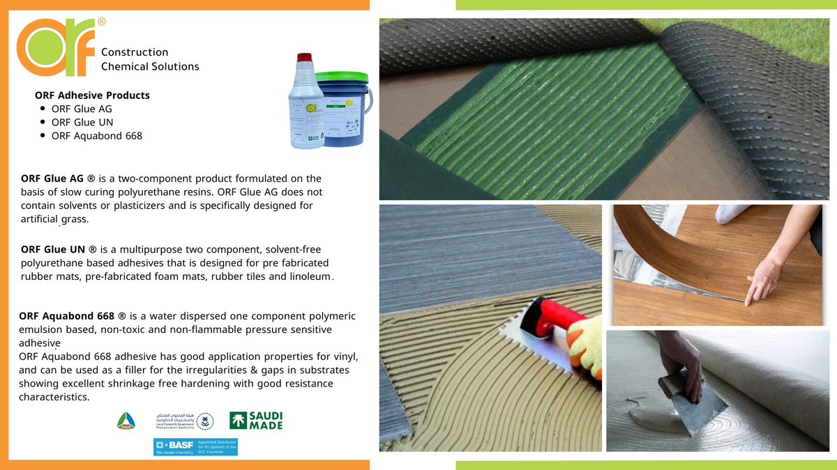 ORF Construction Chemical Solutions tweet media