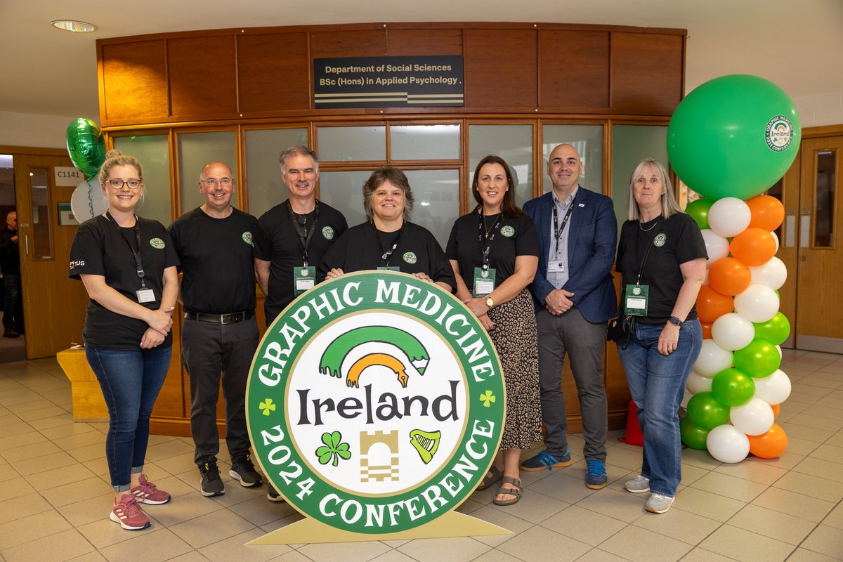 Last week, we proudly hosted the 15th International Graphic Medicine Conference at our Athlone Campus, welcoming delegates from 25 countries to share ideas, art &amp; research on using comics in healthcare settings🌎🎨💡

Check out the highlights! ✨

#WeAreTUS #ResearchAtTUS