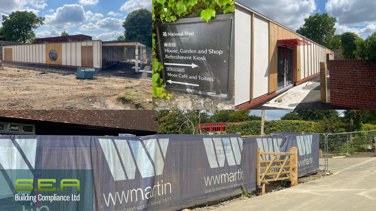 Another successful air test completed ready for our assessors to finalise the Asbuilt EPC. Some great design for the <a href="/nationaltrust/">National Trust</a> built by <a href="/wwmartin_ltd/">WW Martin Ltd</a> at Ightham Mote. It was a sunny day with plenty of visitors wandering the grounds. The new facility will be open soon!