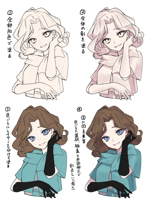 ■ 最近の塗り方メモ ■

これがこうなってこう 