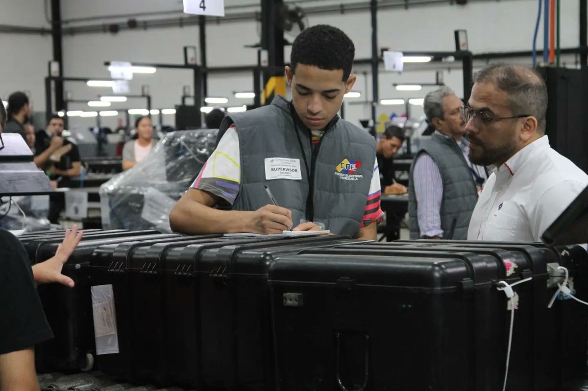 Realizada Auditoría de Predespacho para la Elección Presidencial 2024 cne.gob.ve/web/sala_prens…
#CNE🇻🇪
#Rumboal28dejulio