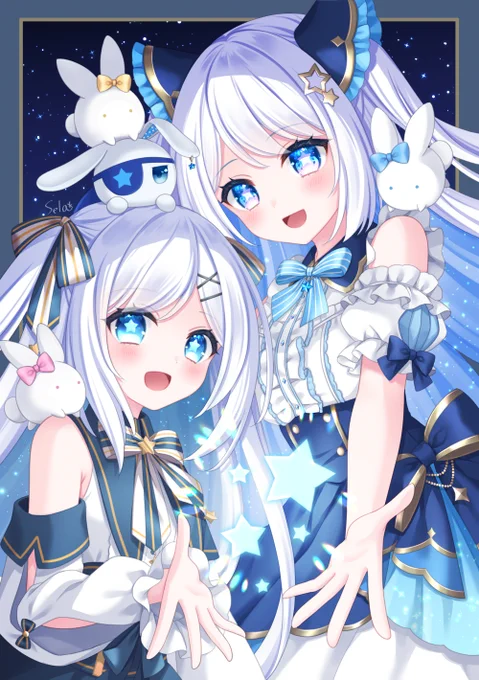エトちゃんとスピカ#ねがいぼしの絵トワール 