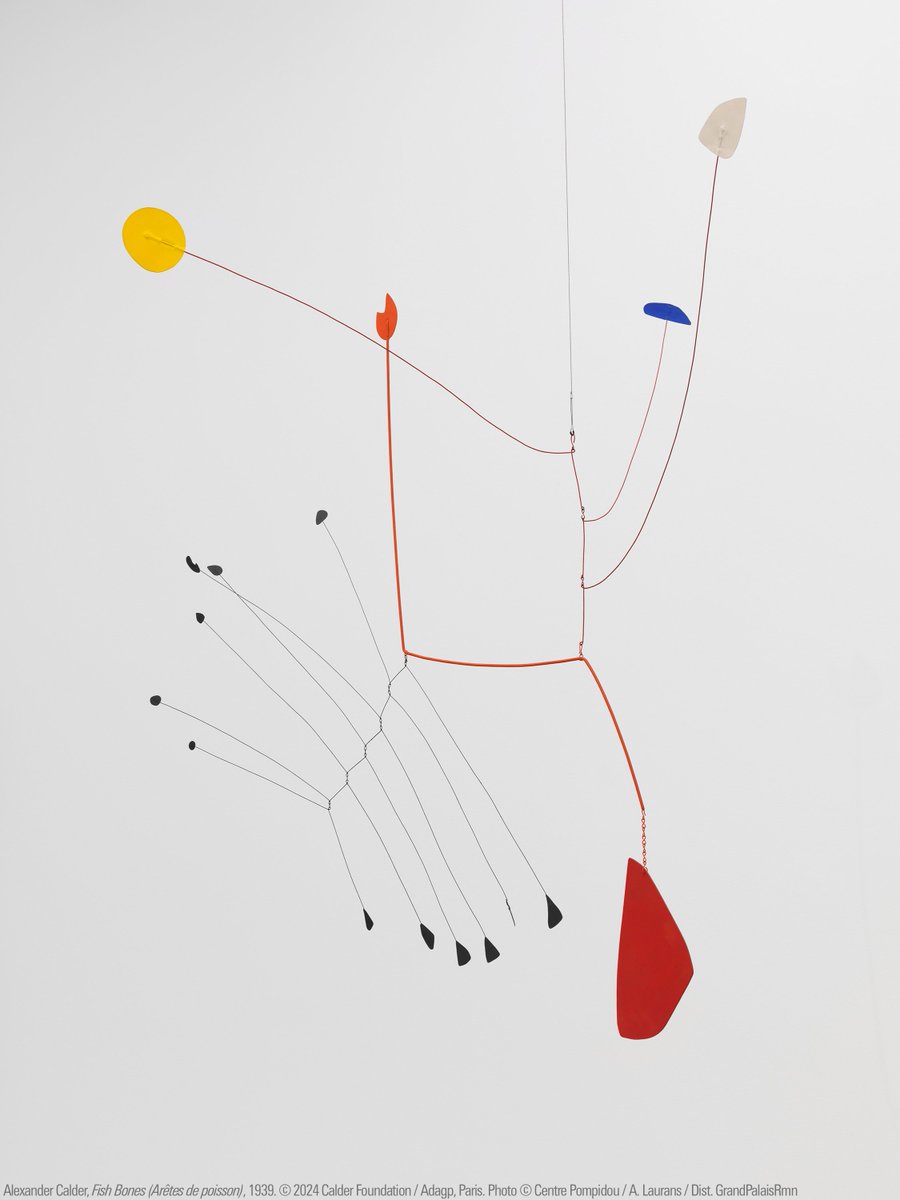« Tout comme on peut composer des couleurs, ou des formes, on peut composer des mouvements » – Alexander Calder ✨
Plus 👉 bit.ly/CP_Calder